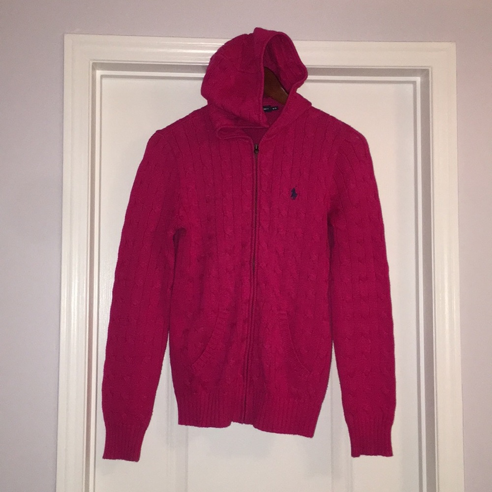 Ralph Lauren Sport Medium Zip up in hot pink